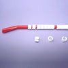WIRE MARKER SNAP ON 18-16AWG RED LEGEND BLANK