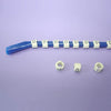WIRE MARKER SNAP ON 16-14AWG BLU LEGEND 0