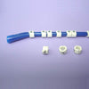 WIRE MARKER SNAP ON 16-14AWG BLU LEGEND 4