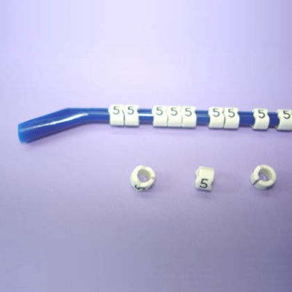 WIRE MARKER SNAP ON 16-14AWG BLU LEGEND 5