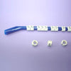 WIRE MARKER SNAP ON 16-14AWG BLU LEGEND 5