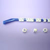 WIRE MARKER SNAP ON 16-14AWG BLU LEGEND 5