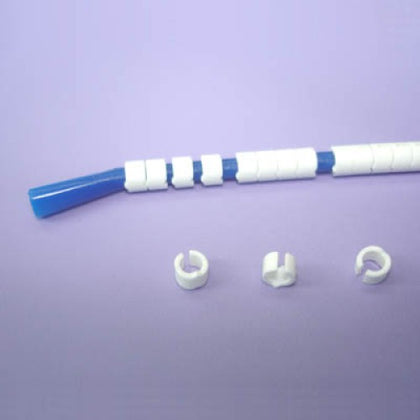 WIRE MARKER SNAP ON 16-14AWG BLU LEGEND BLANK