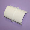 RACEWAY COUPLING 1.5X0.5IN WHITE OUTDOOR SMOOTH MOLD