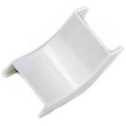 RACEWAY INSIDE ELBOW 1.25IN FLAT WHITE