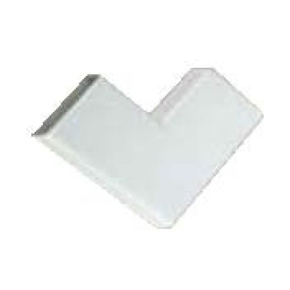 RACEWAY SIDE ELBOW 1.25IN FLAT WHITE