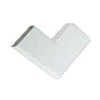 RACEWAY SIDE ELBOW 1.25IN FLAT WHITE