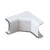 RACEWAY INSIDE CORNER 0.75X.5IN FLAT WHT
