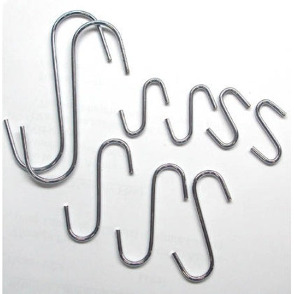 S HOOK ASSORTED 3 SIZES 3/6/10CM