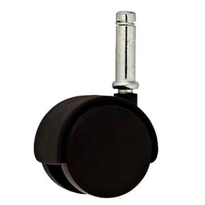 CASTER PLASTIC 2IN SWIVEL BLACK