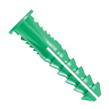 ANCHOR PLASTIC #12-14X1-1/2IN UNIVERSAL GREEN