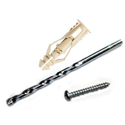 ANCHOR TRIPLEGRIP #6 UNIVERSAL 29LBS W/SCREWS/DRILLBIT 20PC/SET