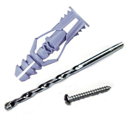 ANCHOR TRIPLEGRIP #10 UNIVERSAL 46LBS W/SCREWS/DRILLBIT 10PC/SET