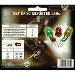 LED5 LED3 ASSORTED SET 5MM:RED/GREEN/YEL 3MM:RED/GREEN