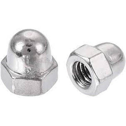 NUT 3/8 IN ACORN METAL
