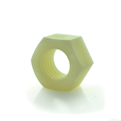 NUT HEX NYLON 6-32