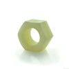 NUT HEX NYLON 6-32