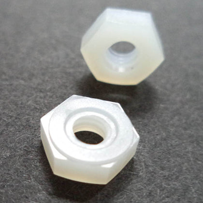 NUT HEX NYLON METRIC M3X.5