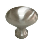 KNOB CABINET 1.38IN SATIN NICKLE FINISH