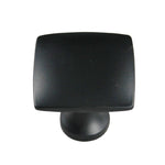 KNOB CABINET 1.4IN MATTE BLACK FINISH