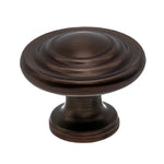 KNOB CABINET 1.31IN AGED BRONZE FINISH