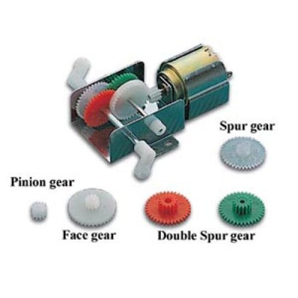 GEARBOX FOR WOODEN KITS 2 IN 1 3V MOTOR