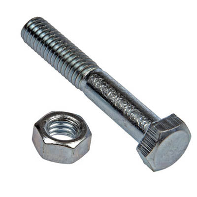 BOLT HEX 5/16-18X2IN WITH NUTS SET OF 2PCS