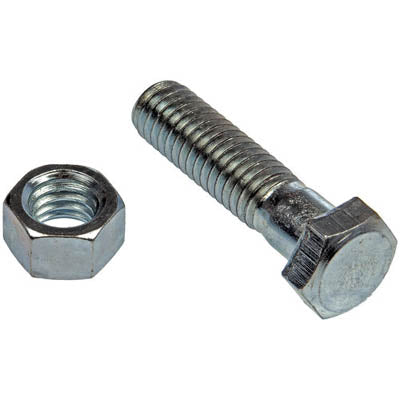BOLT HEX 3/8-16X2IN WITH NUTS SET OF 2PCS