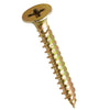 SCREW WOOD #6X1IN PHILIPS FLAT HEAD ALL PURPOSE