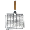 GRILLING BASKET ADJUSTABLE 13X10X2.25IN W/HANDLE