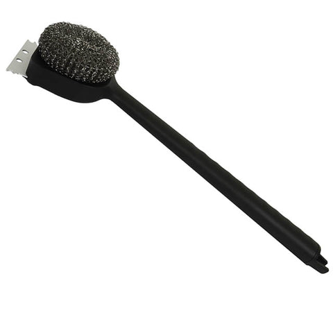 SCRUBBER STEEL WOOL WITH SCRAPER 18IN