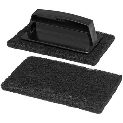BBQ SCRUBBER WITH REPLACEMNET PAD