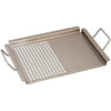 GRILLING TRAY DUAL SURFACE 18.75IN STAINLESS STEEL