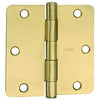 HINGE 3-1/2 X 3-1/2 INCH STEEL 5/8 INCH RADIUS CORNER