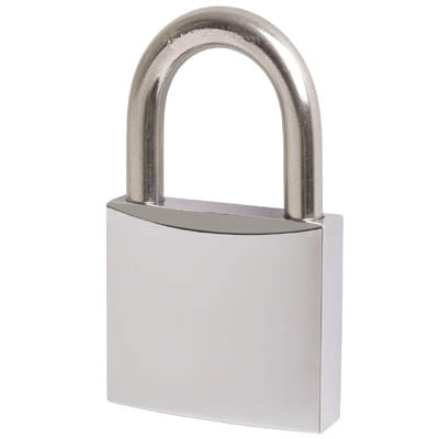SECURITY LOCK & KEY SOLID BRASS 30MM