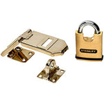 SECURITY LOCK & KEY BRASS BODY PREMIUM SHROUDED PADLOCK