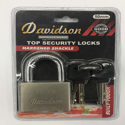SECURITY LOCK & KEY 50MM