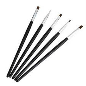 BRUSH PAINTING ASSORTED SIZES 5PCS/SET{{
