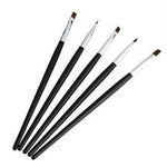 BRUSH PAINTING ASSORTED SIZES 5PCS/SET