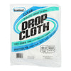 DROP CLOTH PLASTIC CLEAR 9X12FT COVERS 18SQFT