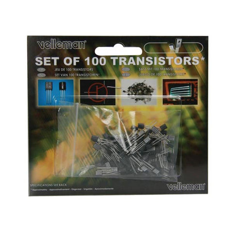 TRANSISTOR ASSORTED 100PCS {{