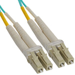 FIBER OPTIC PATCH CORD LC-LC 1.5 M DUPLEX MM OM3 50/125UM OFNR BL