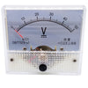 PANEL METER DC 0-50V 2.5X2.1IN 2.5% ACCURACY MOUNT 52MM