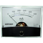 PANEL METER DC 0-500MA 2.4X1.9IN