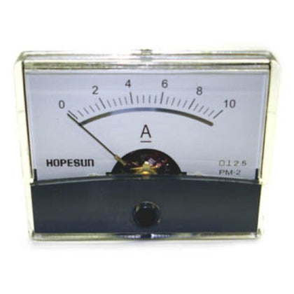 PANEL METER DC 0-10A 2.4X1.9IN