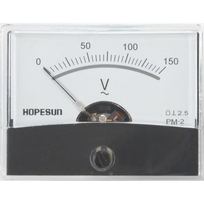 PANEL METER AC 0-150V 2.4X1.9IN