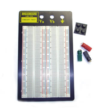 BREADBOARD 4 STRIP 4.5X6.5IN 1660 TIE POINTS & BINDING P