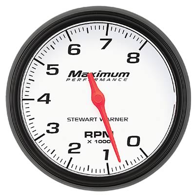TACHOMETER 3 3/8IN DIA 0-8000RPM