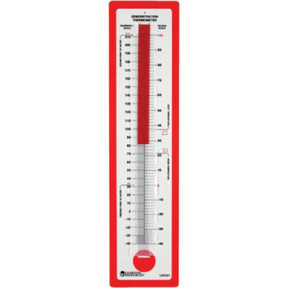 THERMOMETER -40 TO 100C MODEL 5 3/4INX24IN CELSIUS/FAHRENHEIT