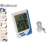 THERMOMETER & HYGROMETER DIGITAL -10-+50C INDOOR -50-+70C OUTDOOR